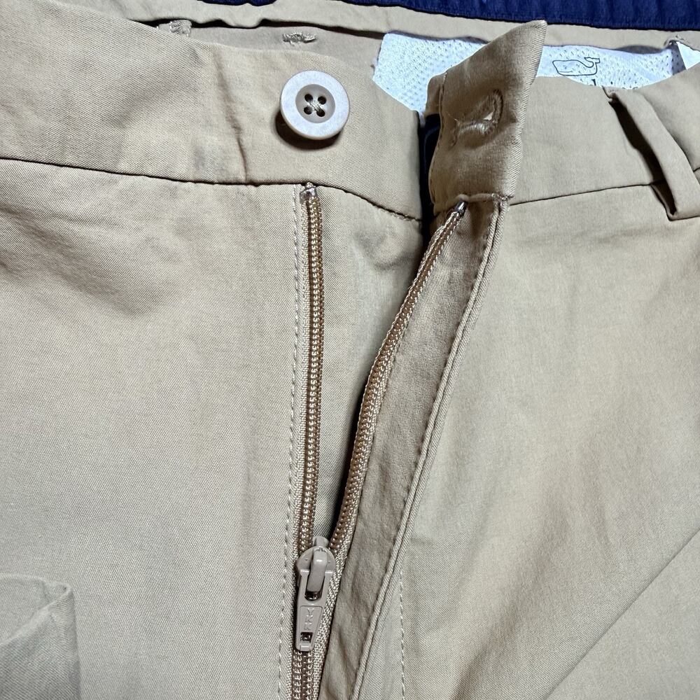 Vineyard Vines 40x32 Performance Pants‎ Men's Khaki 1P001094 Stretch Chino - Picture 5 of 16